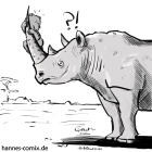 inktober - rhinoceros