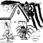 inktober - spiders