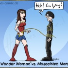 Wonder Woman vs. Masochismus Man
